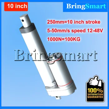 Free shipping 10 inch 250mm Double tube Linear Actuator 12-48V Dc Motor 4-50mm/s 1000N Heavy Duty tubular motor 24v Waterproof
Free shipping 10 inch 250mm Double tube Linear Actuator 12-48V Dc Motor 4-50mm/s 1000N Heavy Duty tubular motor 24v Waterproof