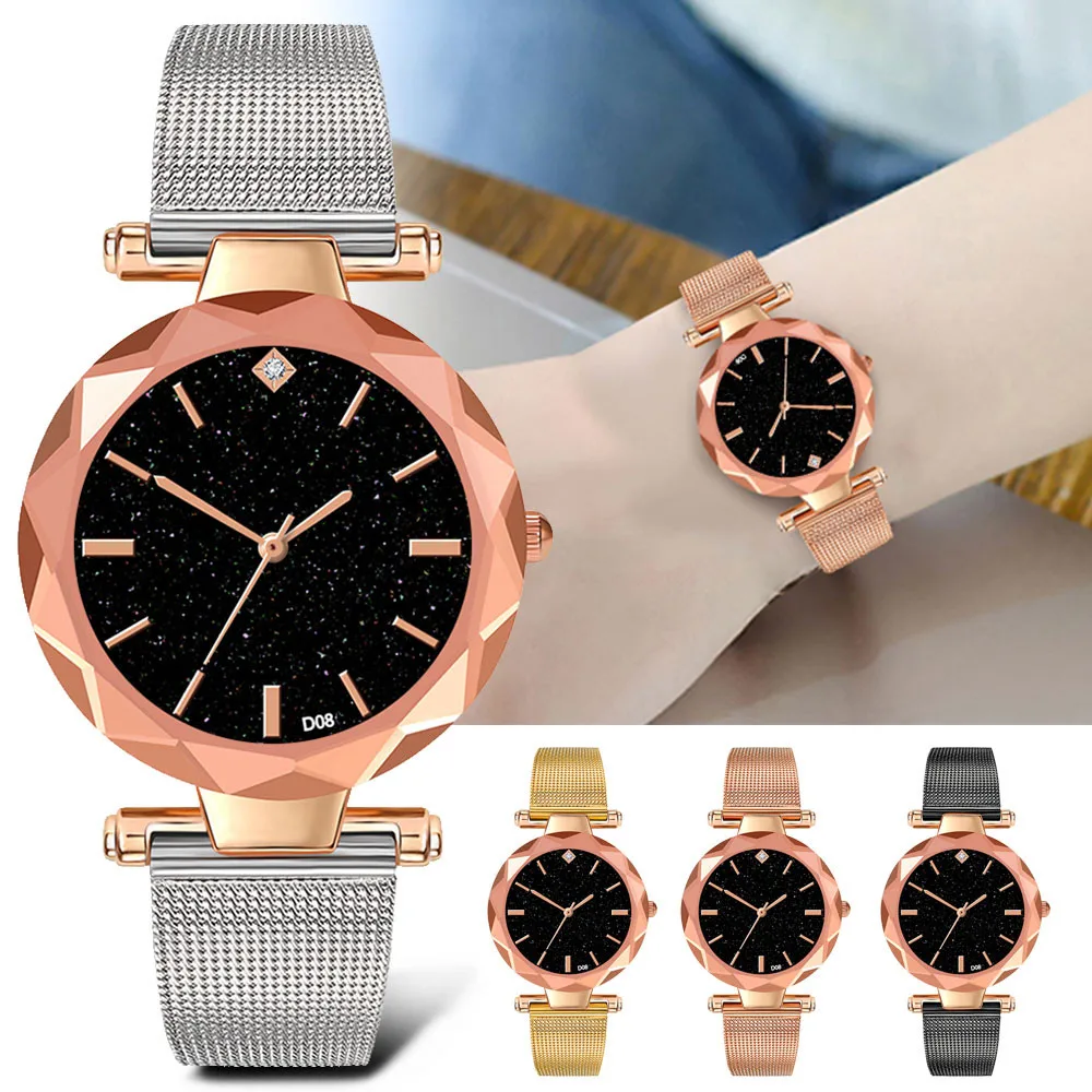 Ladies Designer Watches Luxury Watch Women 2019 Minimalist Star Dial With Diamond Stainless Steel Mesh Strap Female Watch #50
Ladies Designer Watches Luxury Watch Women 2019 Minimalist Star Dial With Diamond Stainless Steel Mesh Strap Female Watch #50