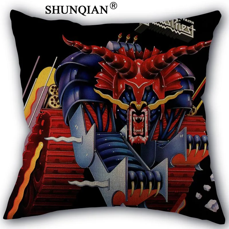 Linen Cotton Pillowcase judas priest Printed Pillow Cover Home Textiles Decorative Pillowcase Customize Gift 45x45cm one side
Linen Cotton Pillowcase judas priest Printed Pillow Cover Home Textiles Decorative Pillowcase Customize Gift 45x45cm one side