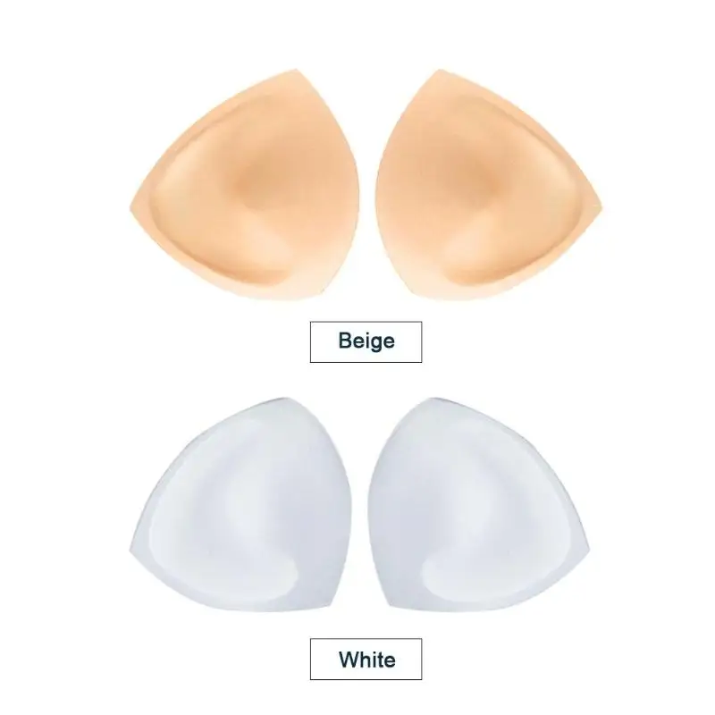 Fashion Sexy Sponge Chest Pad Strapless Push Up Bikini Swimsuit Bra Pad Insert Enhancer Removable Swimwear