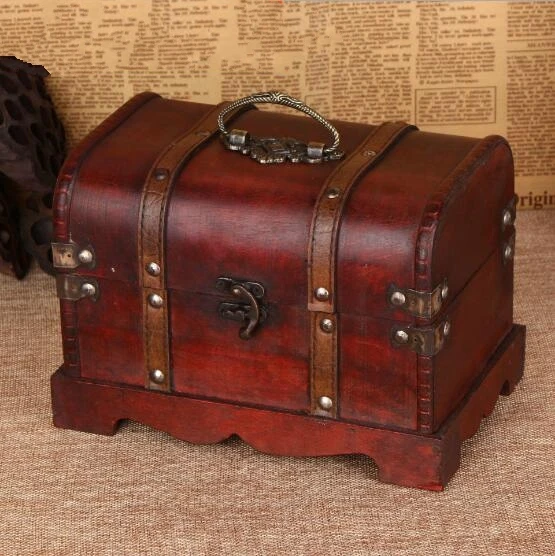 Two pieces of jewel casket, antique suitcase, antique and ancient wooden antique treasure box gift box
Two pieces of jewel casket, antique suitcase, antique and ancient wooden antique treasure box gift box