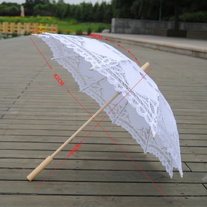QUNYINGXIU 2019 Exquisite White Umbrella Elegant Wood Craft Lace Classcial Style Handmade Long-handle Asia style Umbrella
QUNYINGXIU 2019 Exquisite White Umbrella Elegant Wood Craft Lace Classcial Style Handmade Long-handle Asia style Umbrella