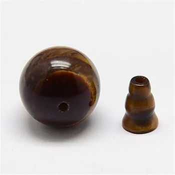100Sets 3 Hole Round & Guru Natural Tiger Eye Buddhist Buddha Beads Jewelry Findings, Gourd, Grade AB, DarkGoldenrod, Round: 8mm
100Sets 3 Hole Round & Guru Natural Tiger Eye Buddhist Buddha Beads Jewelry Findings, Gourd, Grade AB, DarkGoldenrod, Round: 8mm