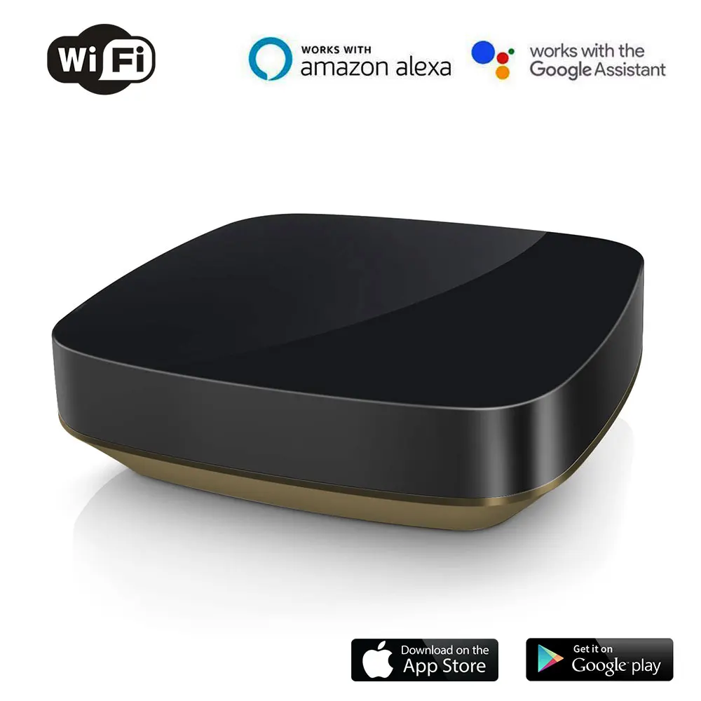 Universal WiFi Smart IR Remote Controller Hub Compatible With Amazon Alexa Google Home IFTTT APP Remote Control For Home Devices
Universal WiFi Smart IR Remote Controller Hub Compatible With Amazon Alexa Google Home IFTTT APP Remote Control For Home Devices