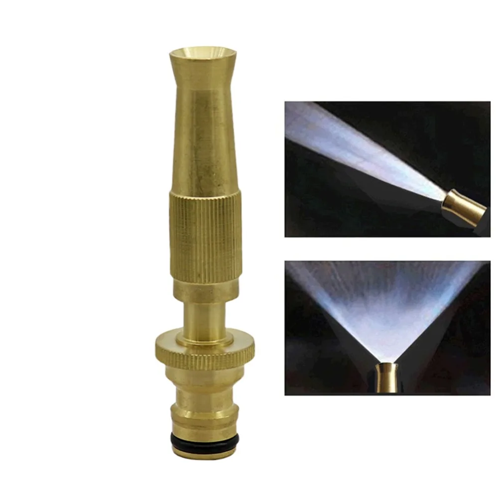 Garden Irrigation Spray Gun Adjustable Brass Sprinkler Garden Hose Sprinkler System Car Wash lawn Watering Water Gun
Garden Irrigation Spray Gun Adjustable Brass Sprinkler Garden Hose Sprinkler System Car Wash lawn Watering Water Gun