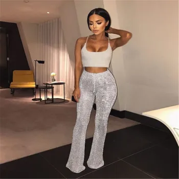Womens Vintage Flare Pants Sexy Party Clubwear High Waist Fashion Long Trouser Streetwear Summer Ladies Casual Slim Clothes 2019
Womens Vintage Flare Pants Sexy Party Clubwear High Waist Fashion Long Trouser Streetwear Summer Ladies Casual Slim Clothes 2019