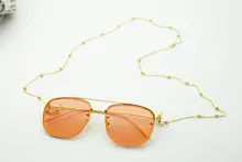 Sunglasses Chain holder Women Fashion Sun glasses neck Chain Men Metal Eye glasses strap Landyard cordon para gafas NO sunglass
Sunglasses Chain holder Women Fashion Sun glasses neck Chain Men Metal Eye glasses strap Landyard cordon para gafas NO sunglass