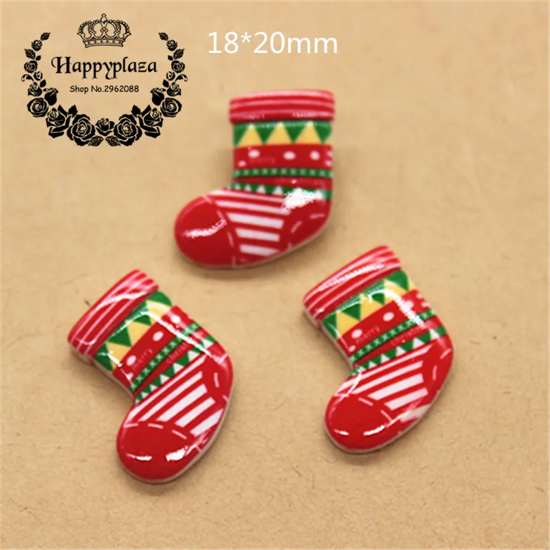 20pcs Resin Flatback Cabochon Christmas Boots Miniature Art Supply Decoration Charm Craft,18*20mm
20pcs Resin Flatback Cabochon Christmas Boots Miniature Art Supply Decoration Charm Craft,18*20mm