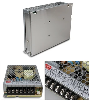 LRS-100-12;12V/100W meanwell switch mode led power supply;AC100-240V input;12V/100W output
LRS-100-12;12V/100W meanwell switch mode led power supply;AC100-240V input;12V/100W output