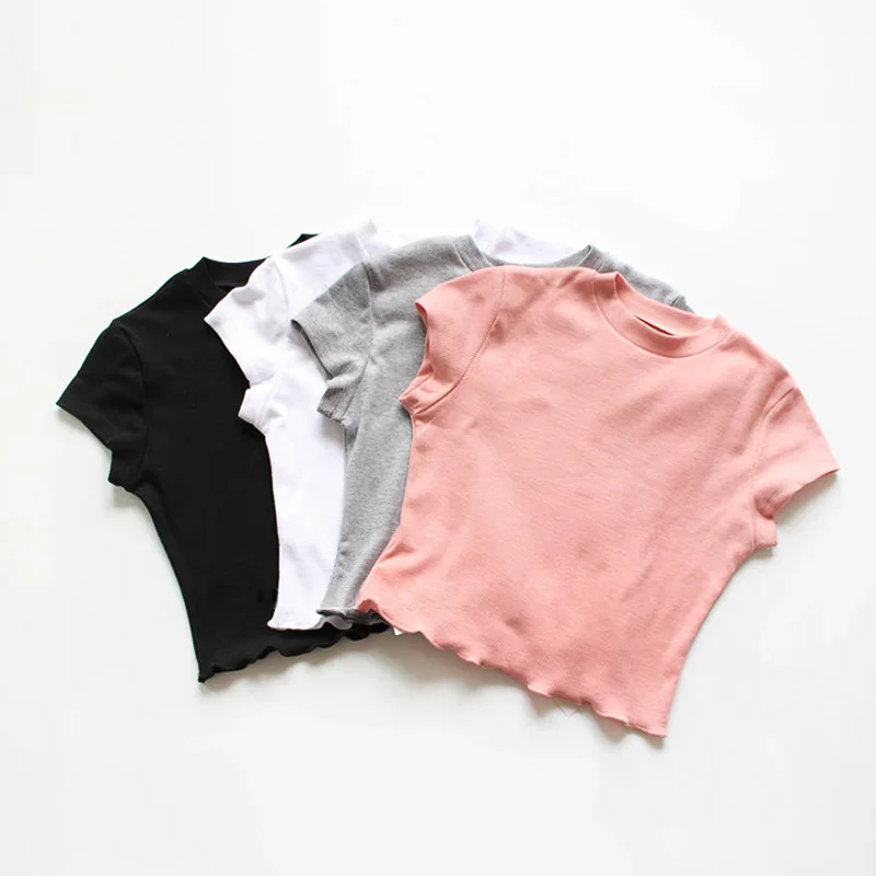 summer shirt Women sexy slinky White Cotton short sleeve t-shirt bustier crop top Casual black streetwear short top blusa
summer shirt Women sexy slinky White Cotton short sleeve t-shirt bustier crop top Casual black streetwear short top blusa