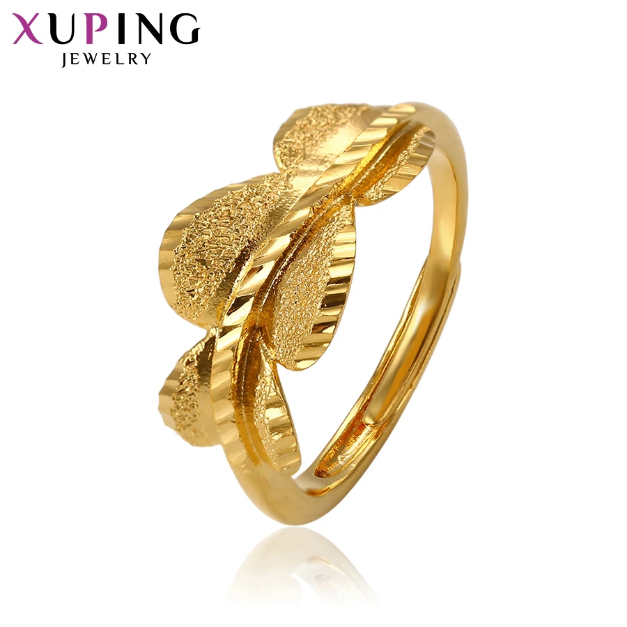 Xuping Elegant Ring Temperament Popular Design Charm Style Women Pure Gold Color Plated Jewelry Christmas Gift 14356 | Украшения и