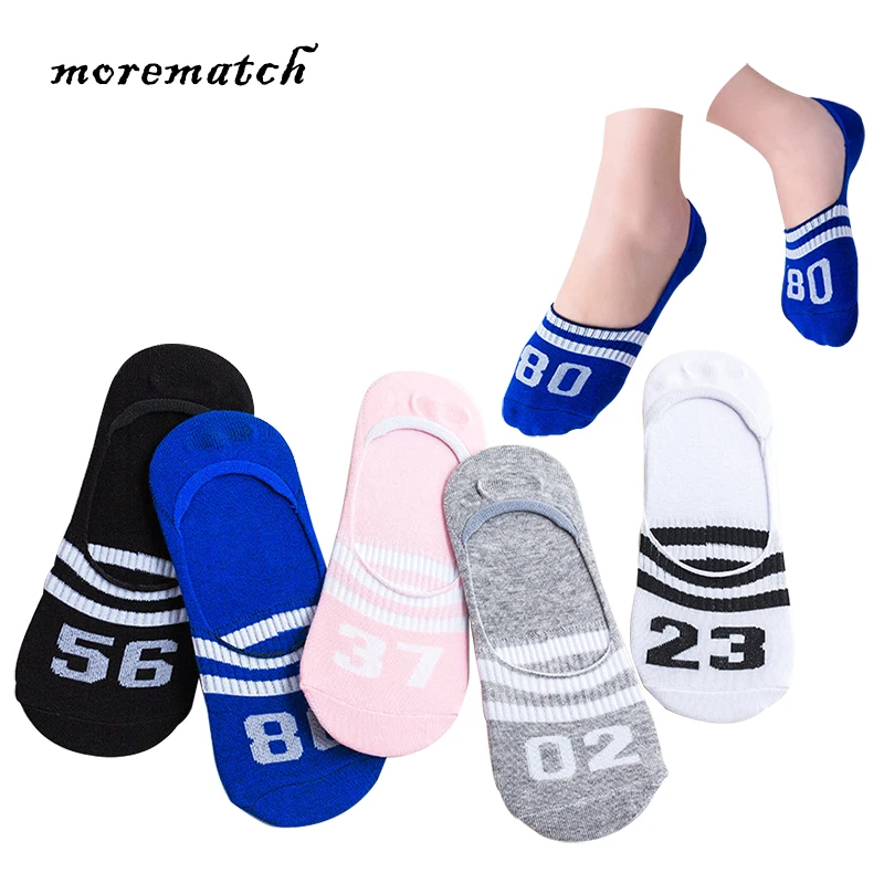 Morematch 1 Pair Women Short Sock Double Stripe Number Cotton Socks Leisure No Show Socks 5 Colors Optional
Morematch 1 Pair Women Short Sock Double Stripe Number Cotton Socks Leisure No Show Socks 5 Colors Optional