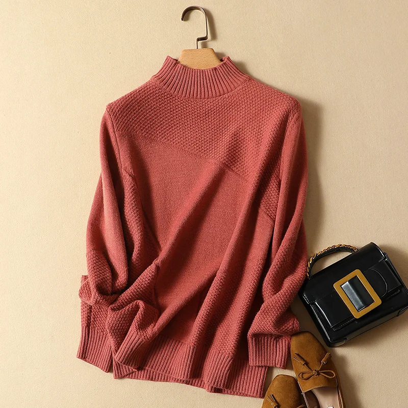 2019 autumn winter new turtleneck women sweaters and pullovers solid thicken warm lady elegant outwear coat tops
2019 autumn winter new turtleneck women sweaters and pullovers solid thicken warm lady elegant outwear coat tops