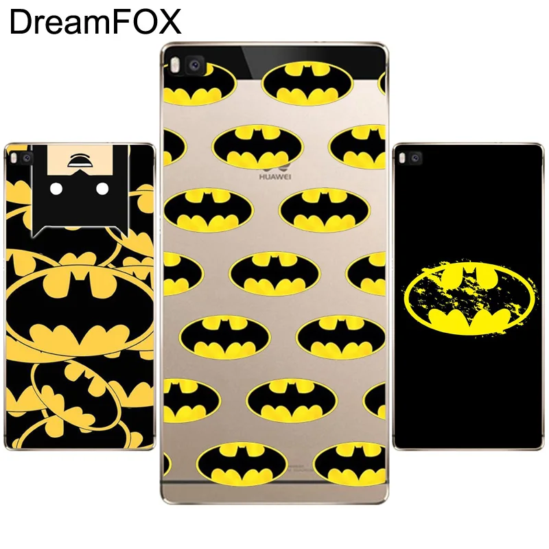 DREAMFOX M061 Бэтмен Джокер комиксы Мягкий ТПУ силиконовый чехол для Huawei P8 P9 P10 P20 P30 Lite Pro