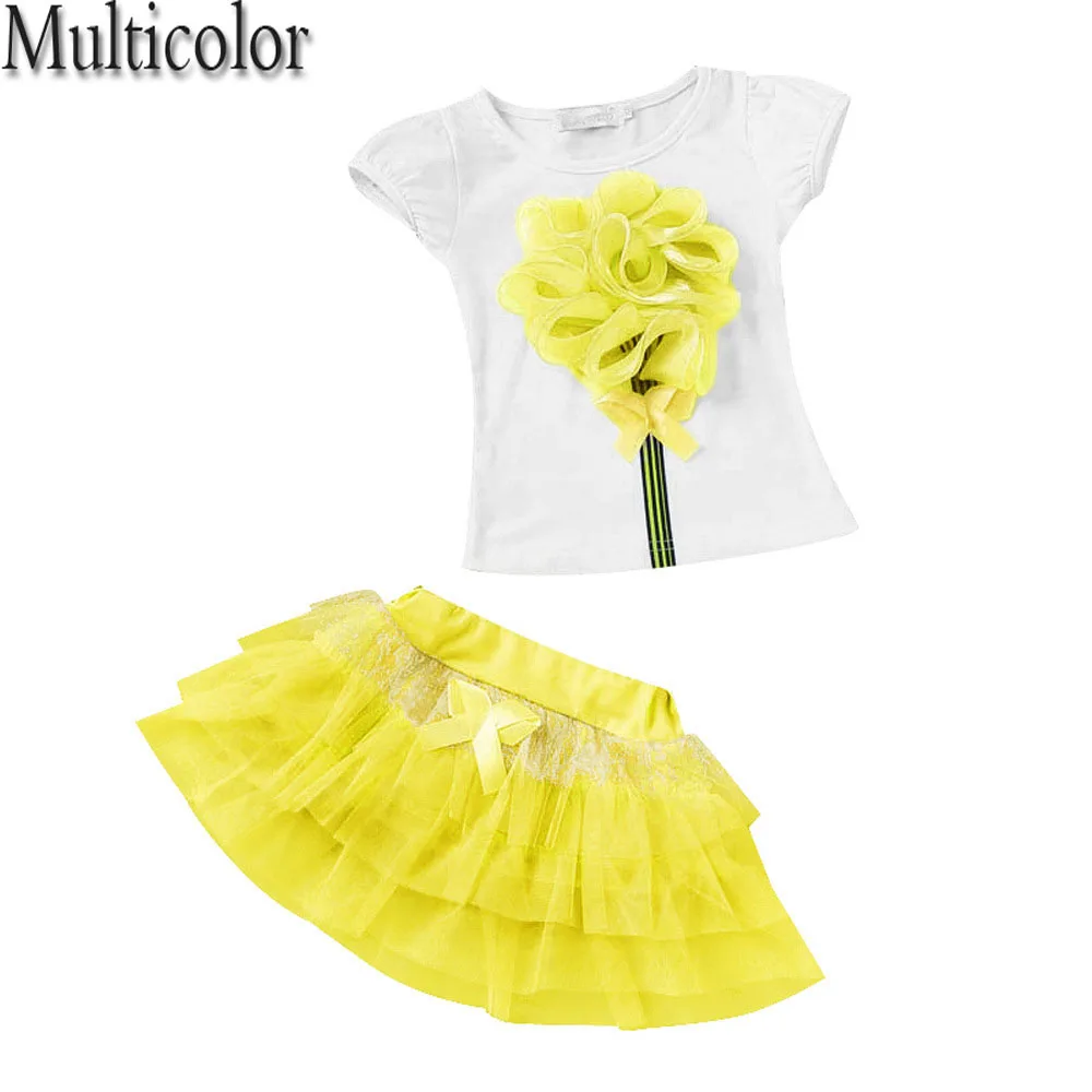 Multicolor Girls Clothing Sets 2018 Brand Girls Clothes flower Printed T-shirt+Floral Net Veil Volie Dress 2Pcs Children Clothes
Multicolor Girls Clothing Sets 2018 Brand Girls Clothes flower Printed T-shirt+Floral Net Veil Volie Dress 2Pcs Children Clothes