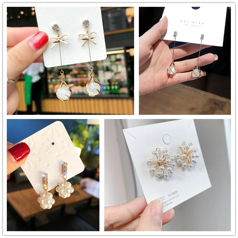 New Promotion High Quality Trendy Opal butterfly Rhinestone Stud Earrings long tassel paragraph women earrings jewelry
New Promotion High Quality Trendy Opal butterfly Rhinestone Stud Earrings long tassel paragraph women earrings jewelry