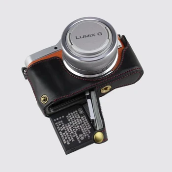 PU Leather Half Body Set Camera Bag Case For Panasonic Lumix DC- GF10 GF10KGK GF9 GF8 GF7 camera Cover With Battery Opening
PU Leather Half Body Set Camera Bag Case For Panasonic Lumix DC- GF10 GF10KGK GF9 GF8 GF7 camera Cover With Battery Opening
