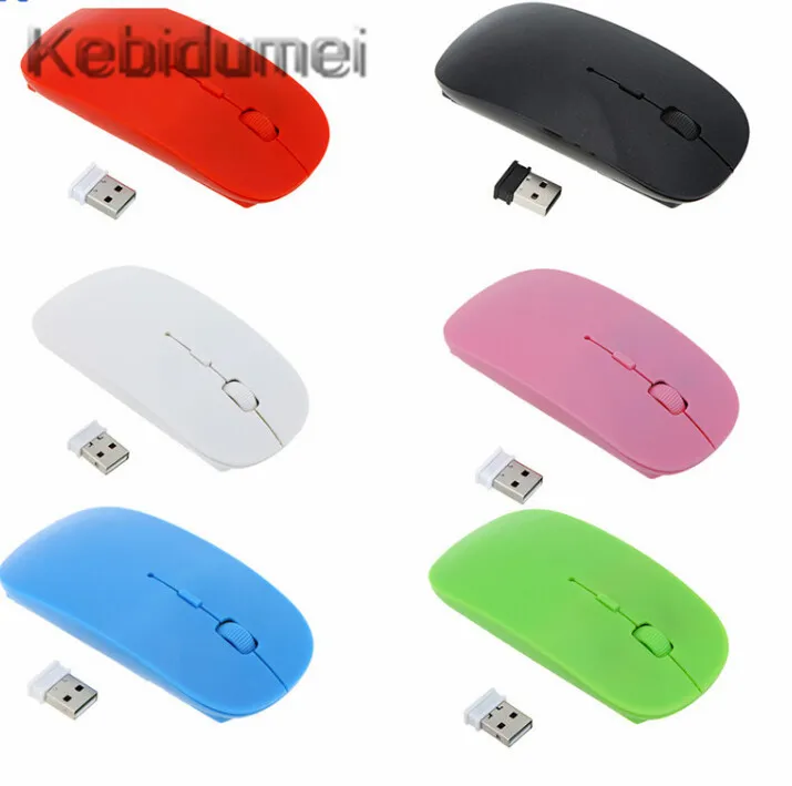 Беспроводная мышь Kebidumei оптическая USB 2 4 ГГц ультратонкая |