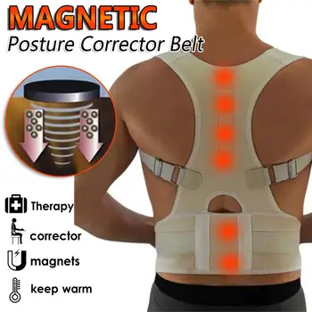 Adjustable Medical Orthosis Corset Back Brace Posture Correction Shoulder Brace Magnetic Upper Back Support Corrector
Adjustable Medical Orthosis Corset Back Brace Posture Correction Shoulder Brace Magnetic Upper Back Support Corrector