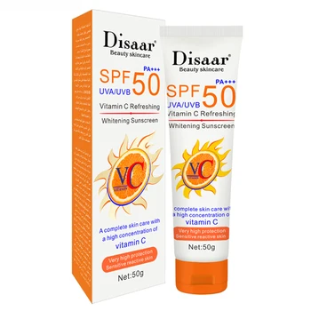 Disaar Facial Body VC Sunscreen Whitening Cream Sunblock Skin Protective Cream Anti-Aging Oil-control SPF 50 Face Skin TSLM1
Disaar Facial Body VC Sunscreen Whitening Cream Sunblock Skin Protective Cream Anti-Aging Oil-control SPF 50 Face Skin TSLM1