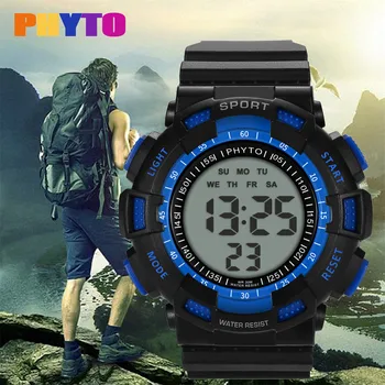 Fashion High-End Multi-Function 30M Sports Waterproof sport watch Electronic digital Watch gifts Men's wrist luminous watch for
Fashion High-End Multi-Function 30M Sports Waterproof sport watch Electronic digital Watch gifts Men's wrist luminous watch for