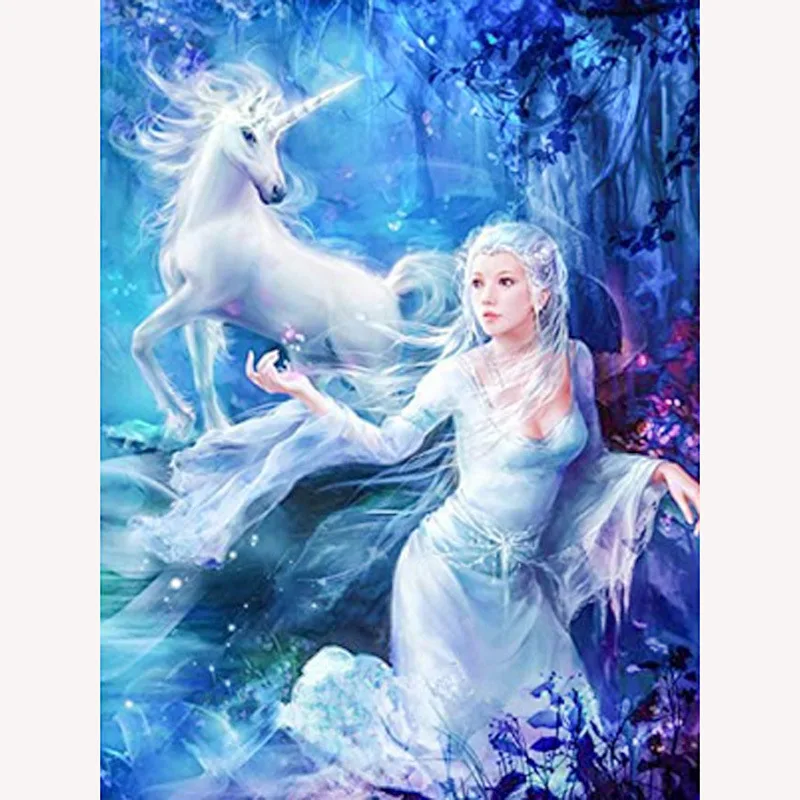5D DIY Diamond Painting Unicorn 3D Diamond Embroidery girls Cross Stitch Mosaic Needlework Home Decor Round drill Christmas gift
5D DIY Diamond Painting Unicorn 3D Diamond Embroidery girls Cross Stitch Mosaic Needlework Home Decor Round drill Christmas gift