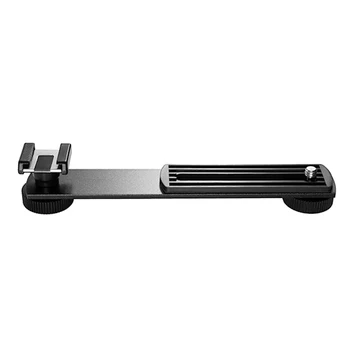 Aluminium Alloy Universal Camera Shoe Bracket for DSLR SLR Camera Camcorder DV Video Microphone LED Flash Light Mic Tripod Stand
Aluminium Alloy Universal Camera Shoe Bracket for DSLR SLR Camera Camcorder DV Video Microphone LED Flash Light Mic Tripod Stand