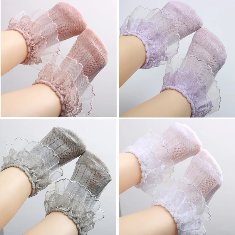 New Summer Mesh Newborn Baby Sock Cute Lace Flower Princess Baby Girl Socks Soft New Born Infant Toddler Floor Socks Sokken
New Summer Mesh Newborn Baby Sock Cute Lace Flower Princess Baby Girl Socks Soft New Born Infant Toddler Floor Socks Sokken