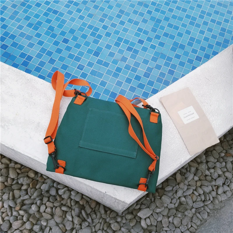 Menghuo Top Quality Women Canvas Backpack Bookbag Female Dual Purpose Shoulder Bag Daily Travel Backpacks Crossbody Bags Mochila (45)