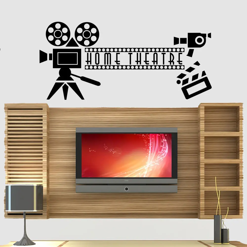 Living Room Decor Home Cinema Theatre Quote Wall Stickers Bedroom Art Sticker Decals Self Adhesive Vinyl Vinilos Paredes LA110
Living Room Decor Home Cinema Theatre Quote Wall Stickers Bedroom Art Sticker Decals Self Adhesive Vinyl Vinilos Paredes LA110