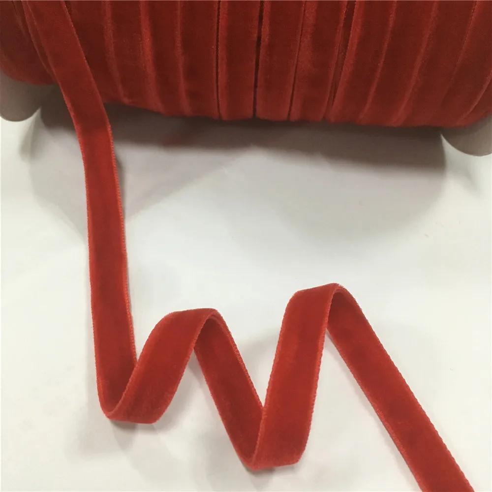 Red double face vevlet 1