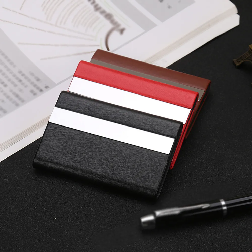 visit card holder Women Men ID Credit Card Protector Wallet Card Holder Package Box wizytownik#25
visit card holder Women Men ID Credit Card Protector Wallet Card Holder Package Box wizytownik#25