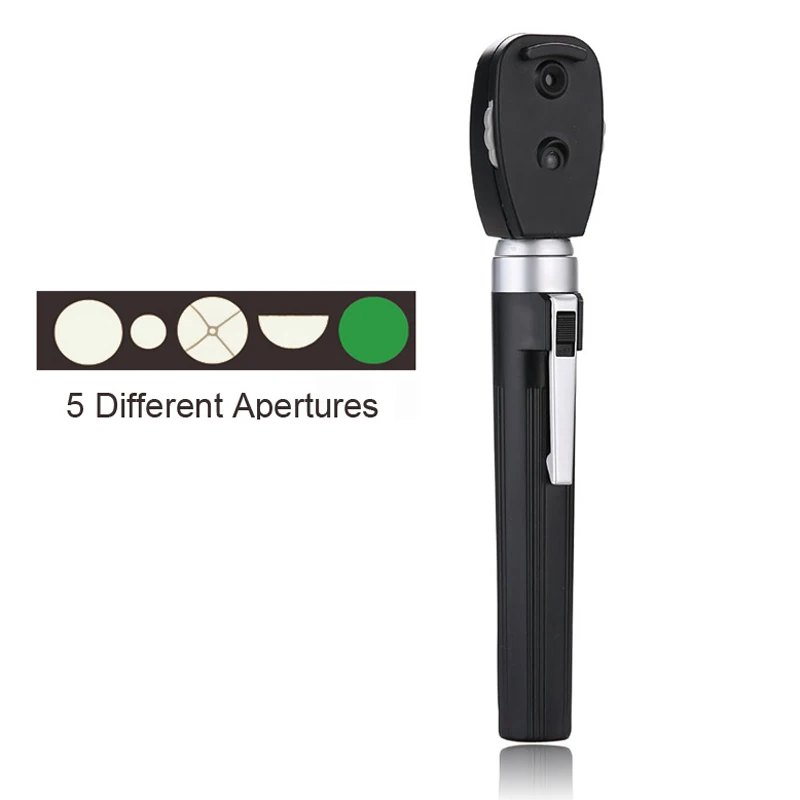 New LED CE Professional Medical Oftalmoscopio 5 Different Apertures Eye Diagnostic Kit Opthalmic Direct Portable Ophthalmoscope
New LED CE Professional Medical Oftalmoscopio 5 Different Apertures Eye Diagnostic Kit Opthalmic Direct Portable Ophthalmoscope
