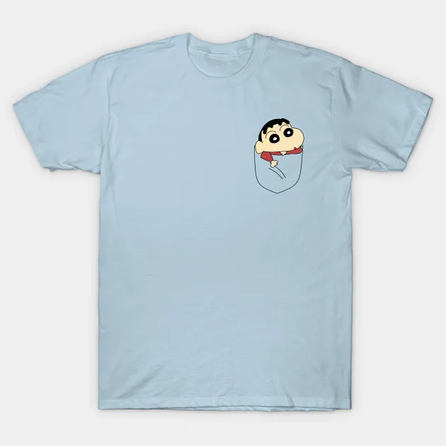 Printed Men T Shirt Cotton tShirt O-Neck Short-Sleeve New Style Pocket Shin Chan Humour Women T-Shirt
Printed Men T Shirt Cotton tShirt O-Neck Short-Sleeve New Style Pocket Shin Chan Humour Women T-Shirt