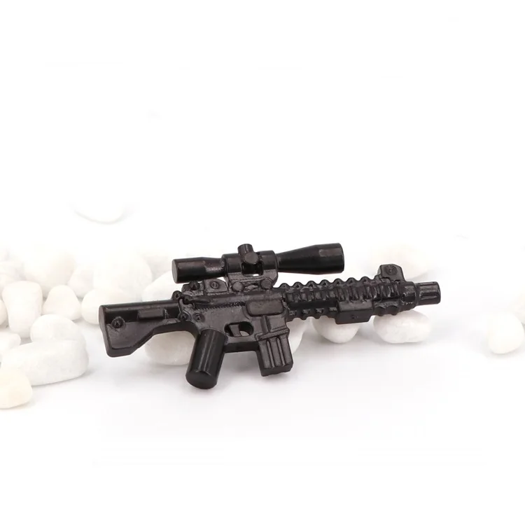 4PCS M110 Sniper rifle MOC Army Swat Police Military Weapon Accessories Playmobil City Mini Figures Parts Original Blocks Model
4PCS M110 Sniper rifle MOC Army Swat Police Military Weapon Accessories Playmobil City Mini Figures Parts Original Blocks Model