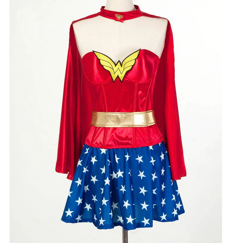 Deluxe Hero Ladies Girl Wonder Woman Fancy Dress Sexy Superhero Superwoman Supergirl Costume Outfit Plus Size S-3XL 
Deluxe Hero Ladies Girl Wonder Woman Fancy Dress Sexy Superhero Superwoman Supergirl Costume Outfit Plus Size S-3XL