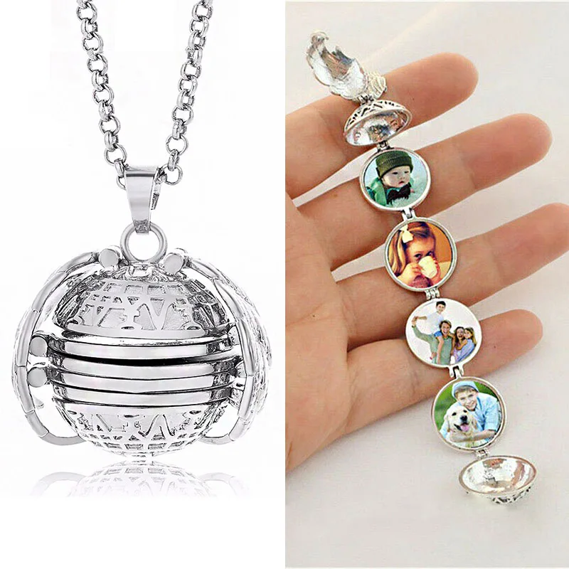 4 models Photo Memory Floating Locket Turn on Angel Wings Necklace & Pendant Fashion family Album Box Necklaces Ms diy Jewelry
4 models Photo Memory Floating Locket Turn on Angel Wings Necklace & Pendant Fashion family Album Box Necklaces Ms diy Jewelry