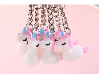 EUBFREE 50PCS Pink Unicorns Keychains Fairytale PVC Unicorn Key chains Horse Key Rings Holder Alloy Key Chain
EUBFREE 50PCS Pink Unicorns Keychains Fairytale PVC Unicorn Key chains Horse Key Rings Holder Alloy Key Chain