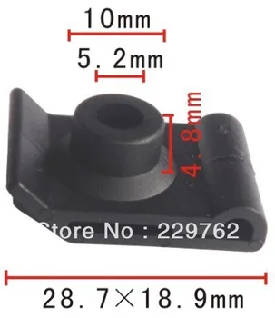 100PCS Free Shipping Nylon "U" Nut Fender/Wheel Housing Applications For Toyota 53879-22010 Plastic Fastener Clips Plastic Clip
100PCS Free Shipping Nylon "U" Nut Fender/Wheel Housing Applications For Toyota 53879-22010 Plastic Fastener Clips Plastic Clip