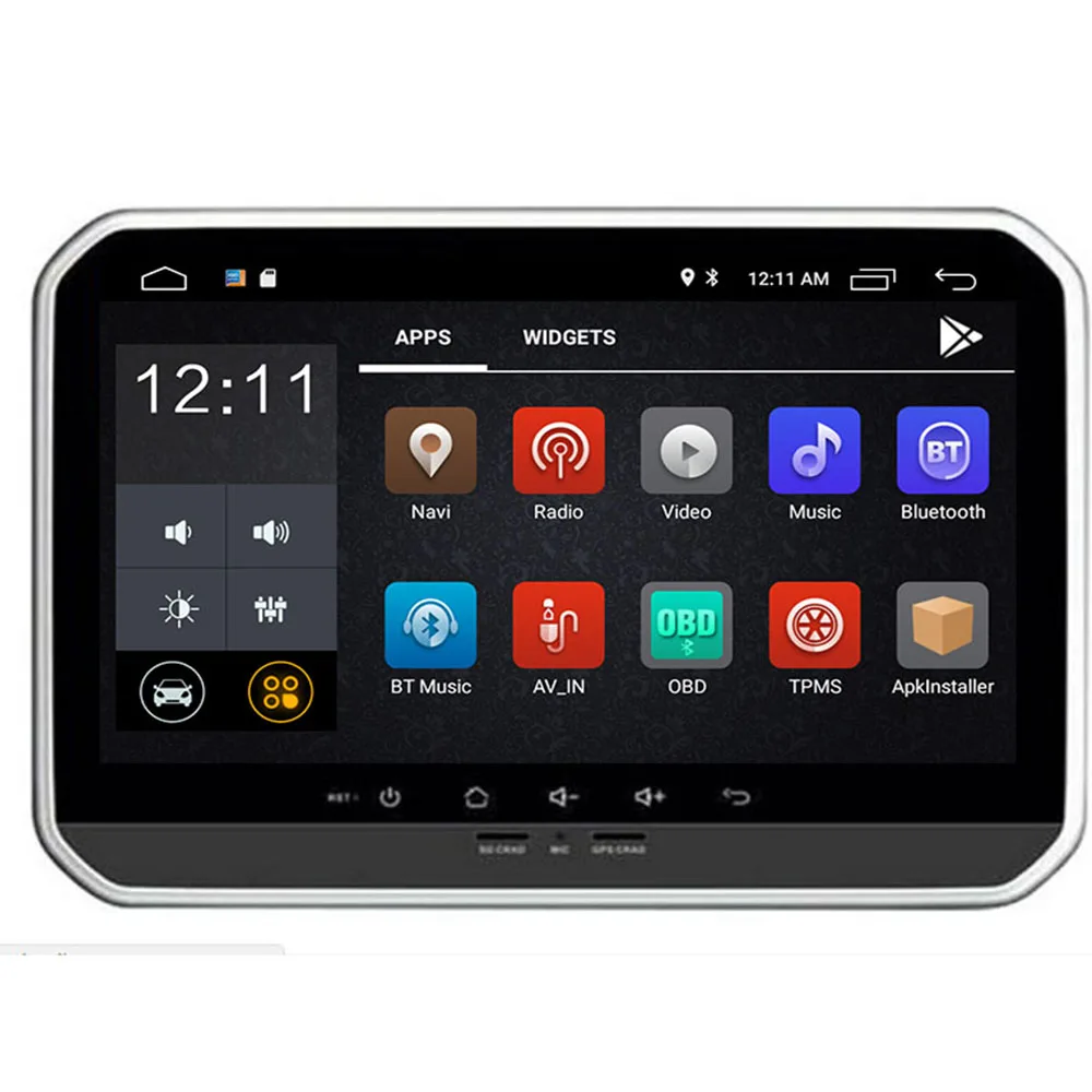 DSP Android 10 2 Автомобильный GPS навигатор для Suzuki Ignis 2017 2018 + мультимедийный