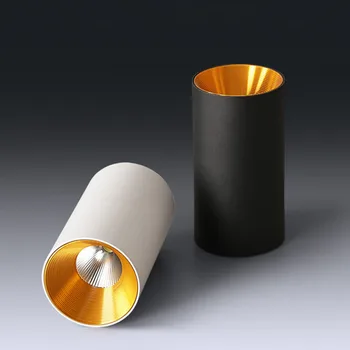 Surface Mounted Cylindrical LED COB Downlight Gold Reflector 5w 7w 10w 15w LED Ceiling Bulbs Lamp Spot Light LED Downlight
Surface Mounted Cylindrical LED COB Downlight Gold Reflector 5w 7w 10w 15w LED Ceiling Bulbs Lamp Spot Light LED Downlight
