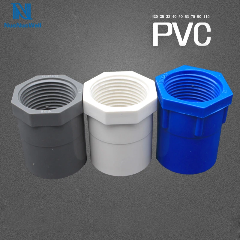 NuoNuoWell Socket x Female Thread Equal Dia. BSP Straight Adaptor PVC Connector Water Pipe Fittings Hose Repair 2PCS-Pack
NuoNuoWell Socket x Female Thread Equal Dia. BSP Straight Adaptor PVC Connector Water Pipe Fittings Hose Repair 2PCS-Pack