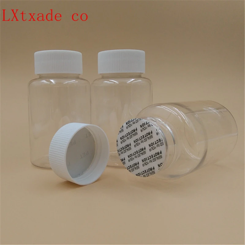 lucency Pill plastic packaging bottles 80 50 100 ml with Sealing sticker Candy bath salt empty cosmetic Containers Free shipping
lucency Pill plastic packaging bottles 80 50 100 ml with Sealing sticker Candy bath salt empty cosmetic Containers Free shipping