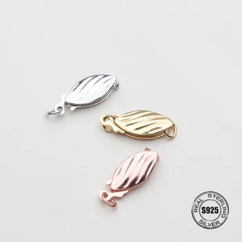 New 925 Silver Clasps & Hooks Connectors Jewelry Findings DIY Necklace Bracelet Making Jewelry Accessories
New 925 Silver Clasps & Hooks Connectors Jewelry Findings DIY Necklace Bracelet Making Jewelry Accessories