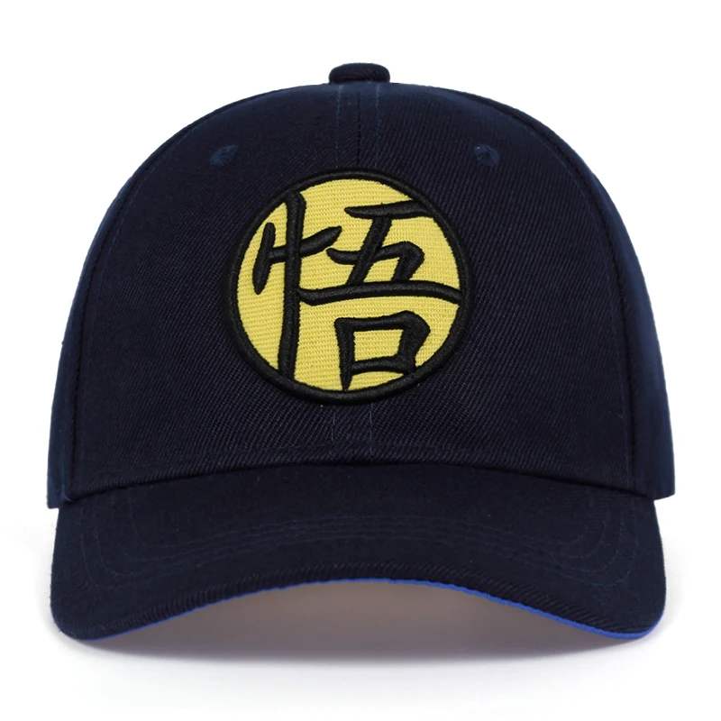 

2019 High Quality Cotton Dragon Ball Z Goku Baseball Caps Hats For Men Women Anime Dragonball Adjustable HipHop Snapback cap Hat