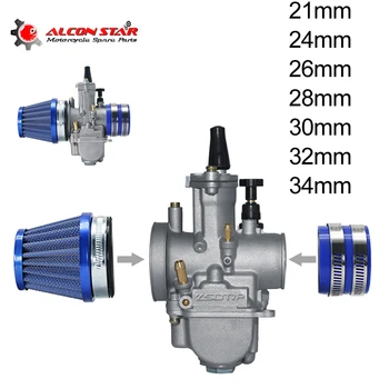 Alconstar- Motorcycle Carburetor & Air Filter & Adapter Intake Pipe 21 24 26 28 30 32 34mm For Honda for Kawasaki Dit Pit Bike
Alconstar- Motorcycle Carburetor & Air Filter & Adapter Intake Pipe 21 24 26 28 30 32 34mm For Honda for Kawasaki Dit Pit Bike