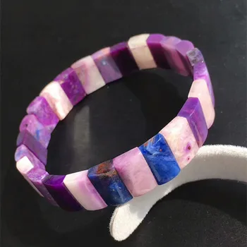 Genuine Natural Sugilite Pink Bracelet Bangle Crystal Rectangle Beads 12mm Stretch South Africa Women Female AAAAAAA
Genuine Natural Sugilite Pink Bracelet Bangle Crystal Rectangle Beads 12mm Stretch South Africa Women Female AAAAAAA