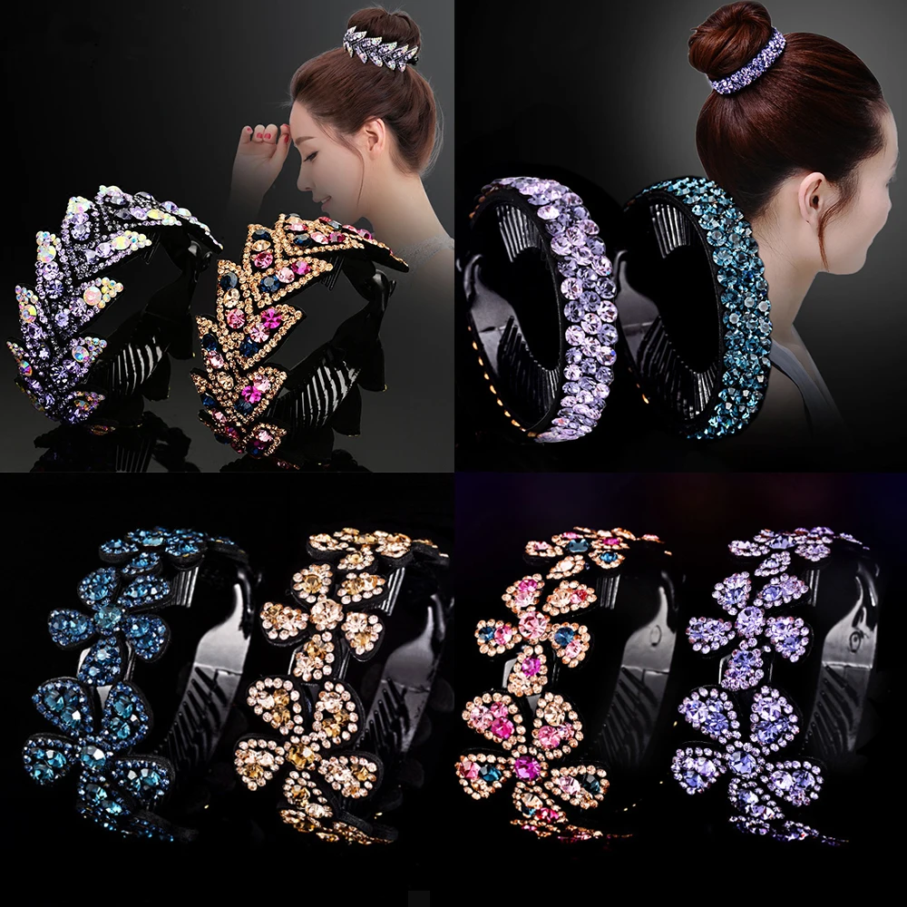 16 Colors Women Hair Claws Headwear Rhinestone Flower Hairpin Bird Nest Floral Twist Clip Meatball Hair Accessories
16 Colors Women Hair Claws Headwear Rhinestone Flower Hairpin Bird Nest Floral Twist Clip Meatball Hair Accessories