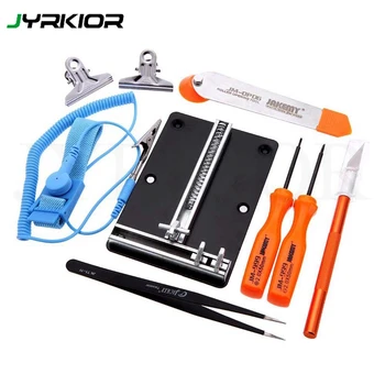 JM-1102 9 In 1 Phone Tools DIY Electronic Repair Set Tools Screwdriver Type Repairing Tool Kit For Samsung iPhone iPad Laptop PC
JM-1102 9 In 1 Phone Tools DIY Electronic Repair Set Tools Screwdriver Type Repairing Tool Kit For Samsung iPhone iPad Laptop PC