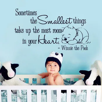 Winnie the Pooh Decals Qinnie, Quotes Wall Sticker " Sometimes..."Baby Nursery Bedroom Wall Art Decor Fashion Home Decoration
Winnie the Pooh Decals Qinnie, Quotes Wall Sticker " Sometimes..."Baby Nursery Bedroom Wall Art Decor Fashion Home Decoration